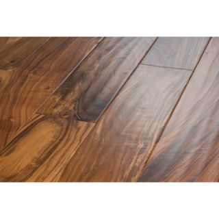 Mazama Handscraped 4 7/8 Solid Flooring in Acacia