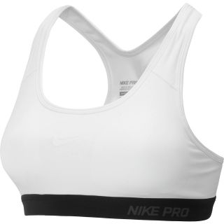 NIKE Womens Pro Padded Sports Bra   Size Medium, White/white/white