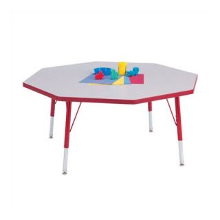 Rainbow Accents KYDZ Toddler Height Activity Table  Octagon (48 di