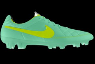 Nike Tiempo Legacy FG iD Custom Mens Firm Ground Soccer Cleats   Green