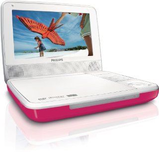 Philips PET741/37 Portable DVD Player with 7 Inch LCD, Hot Pink Electronics