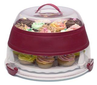 Prepworks from Progressive Collapsible Cupcake and Cake Carrier, Standard Packaging Food Savers Kitchen & Dining