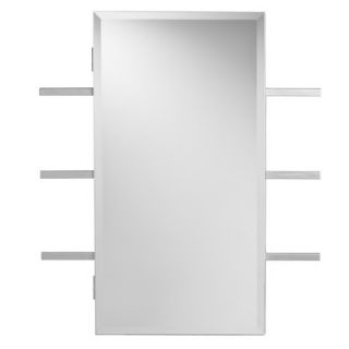 Wildon Home ® Douglas Wall Mounted Jewelry Armoire with Mirror