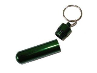 Large Green Geocaching Capsule Keychain or Pill Holder Key Chain  Key Tags And Chains 