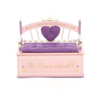 Levels of Discovery Princess Kids Storage Bench