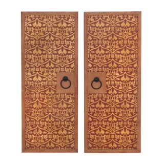Woodland Imports Panel Wall Décor (Set of 2)
