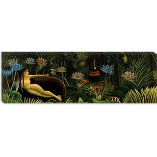 iCanvasArt The Dream Panoramic Canvas Wall Art by Henri Rousseau