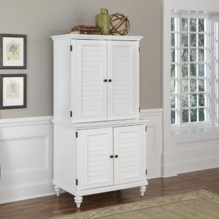 Bermuda Compact Computer Cabinet and Hutch