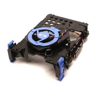 Genuine DELL Hard Drive Blower Fan Plus Hard Drive Bracket and Fan Caddy for OptiPlex 760 / 740 / 745 / 755 SFF & Dimension 5200c SFF Dell Part Numbers NY290, TJ160, NH645, NJ793