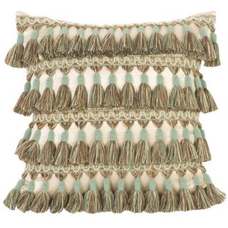 Fortune Synthetic Pillow with Tassel Fringe