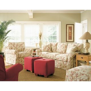 Rowe Furniture Rowe Basics Nantucket Slipcovered Sofa & Chair