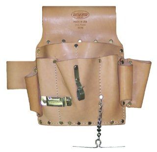 Bucket Boss 55115 Electrician?s Pouch, Saddle Leather   Tool Pouches  