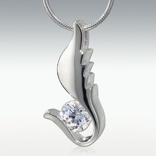 Angel Wing Sterling Silver Cremation Jewelry Pendants Jewelry