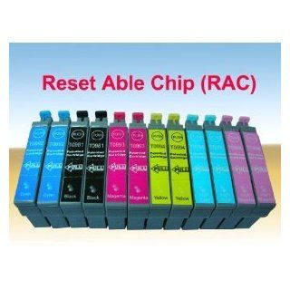 12 Packs of US Patented Epson 98 99 Compatible Ink Cartridges for Epson Artisan 725, 835, 700, 710, 800, 810 Printers. These cartridges have Reset Able Chips (RAC)