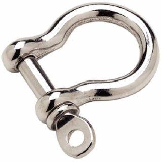 Anchor Shackle 3/8 Stainless Steel Bulk (Breaking Strength 8, 000 (1360kgs) Working Load 1, 600 (725.7kgs) Size 3/8" (.95cm)) By Seachoice Products"  Sailing Shackles  Sports & Outdoors