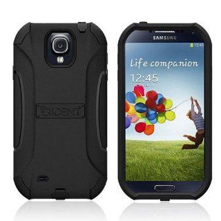Trident Black Aegis Series Hard Cover on Silicone Case w/ Screen Protector for Samsung Galaxy S4 Cell Phones & Accessories