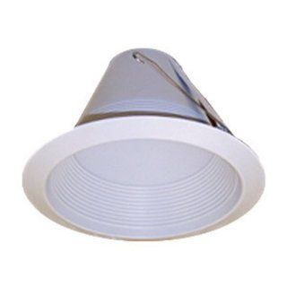 6 in.   White   Airtight Baffle Lensless Shower Cone   PLT PTM726W   Recessed Light Fixtures