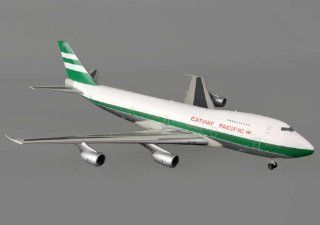 Jcwings Cathay Pacific 747 200 1/200 70'S Livery #VR HKG   Airplane Model Building Kits