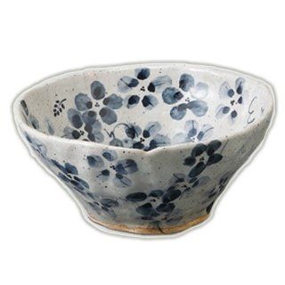 Japanese Ceramic Bowl Sub  Fu kiln Ai incense ball MS ( Ai ) [16cm x 7.8cm] kgr028 203 747 Kitchen & Dining