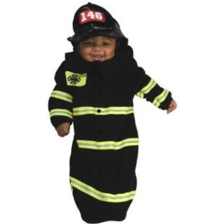 Rubie's Costume Deluxe Baby Bunting, Firefighter Costume, 1 to 9 Months Clothing