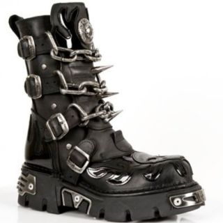 New Rock Boots Style 727 S1 Black Shoes