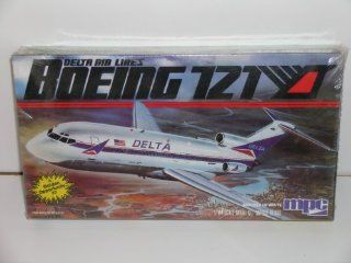MPC "Delta Airlines Boeing 727" Plastic Model Kit 