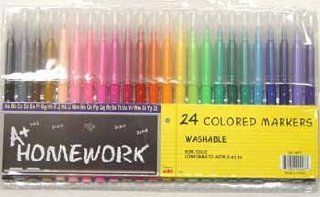 Water Color Markers   24 Pack (48 Pieces) [Office Product] 