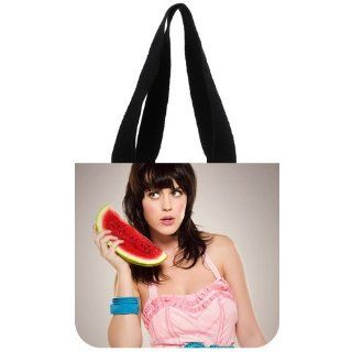 Custom Katy Perry Tote Bag (2 Sides) Canvas Shopping Bags CLB 727   Reusable Grocery Bags