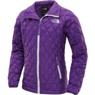 The North Face   Girls' Thermoball Full Zip Jacket   Pixie Purple D1S   Large Apparel Clothing