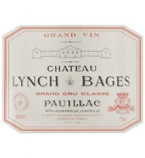 1995 Chateau Lynch Bages 750 mL Wine