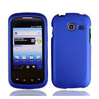For Cricket Samsung R730 Transfix Accessory   Blue Hard Case Proctor Cover + Lf Stylus Pen Cell Phones & Accessories