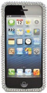 Decoro FDIP5IM730 Premium Full Diamond Protector Case for Apple iPhone 5   1 Pack   Retail Packaging   Multi Cell Phones & Accessories