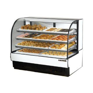 True Curved Glass Dry Bakery Display Case, 28 Cubic Ft Appliances