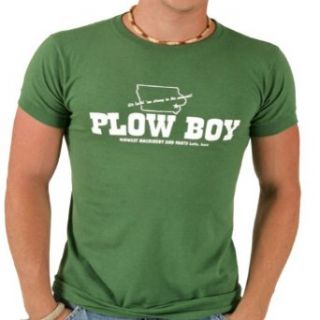 Mens Plow Boy Graphic Athletic T Shirt at  Mens Clothing store
