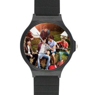 Custom One Direction Watches Black Plastic High Quality Watch WXW 753 Watches