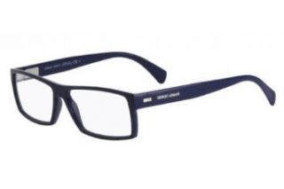 Giorgio Armani Men's 733 Blue Frame Plastic Eyeglasses Clothing