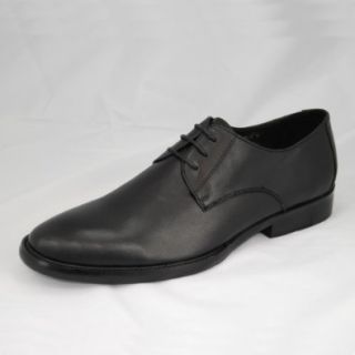 Italian Nappa Calfskin Mens Oxford Shoes Men's Lord Cap toe Oxford Lace Up 735 01 Black (9 D(M) US) Shoes