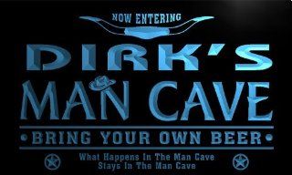 ADV PRO pb757 b Dirk's Man Cave Cowboys Bar Neon Light Sign   Business And Store Signs