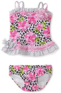 Kate Mack Baby girls Infant Rosa Del Rio 2 Piece Swimsuit, Multiple Colors, 24 Months Clothing