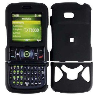 Black Hard Case Cover for Pantech Razzle TXT8030 Cell Phones & Accessories