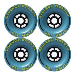 BIGFOOT Longboard Wheels 97MM 78A BLUE +ABEC 9 BEARINGS  Skateboard Wheels  Sports & Outdoors