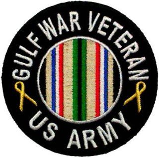 GULF WAR Veteran US ARMY VET Military Biker Vest Patch 