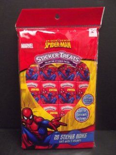 Spider Sense Spider Man Valentine 20 Sticker Treat Boxes Toys & Games