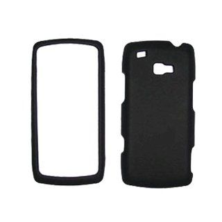 Snap On Soft Touch Black LG VS740 Ally/US740 Apex Case Cell Phones & Accessories