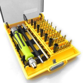 Sourcingbay 45 in 1 Precision Screwdriver Tools Set for Rc Pc Mobile Car   Hand Tool Sets  