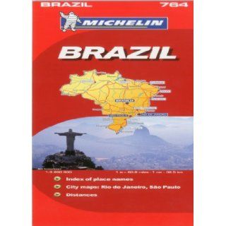 Michelin Map Brazil 764 (Michelin Maps) Michelin Travel & Lifestyle 9782067157446 Books