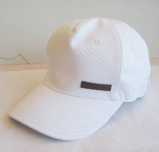 Prada Cappello Baseball Cap in White (Medium, White) Clothing
