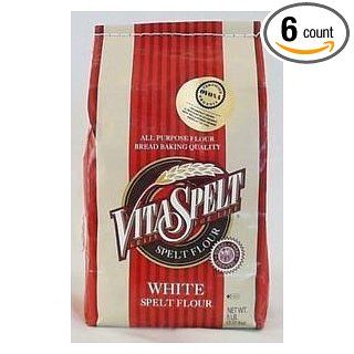 Vita Spelt Organic White Sifted Flour, 5 Pound    6 per case.