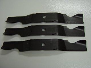 Set of 3, Made in USA Heavy Duty Blades to Replace Cub Cadet 742 04068, 742 04067 Blades, 50" Decks.  Lawn Mower Deck Parts  Patio, Lawn & Garden