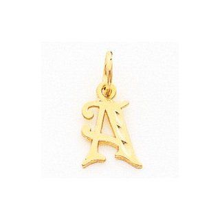 10k Initial H Charm Jewelry